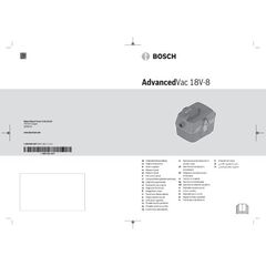  18-V-POWER FOR ALL-Akkusystem Bosch Nass- und Trockensauger AdvancedVac 18V-8 12377568