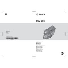  18-V-POWER FOR ALL-Akkusystem Bosch Akku-Multischleifer PSM 18 LI 12377523