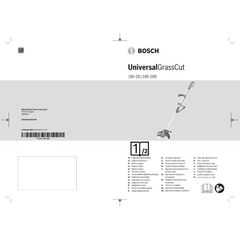  Rasentrimmer und Freischneider Bosch Akku-Rasentrimmer UniversalGrassCut 18V-260 12377536