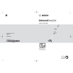  Rasentrimmer und Freischneider Bosch Akku-Rasentrimmer UniversalGrassCut 18V-260 12377536