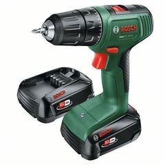  18-V-POWER FOR ALL-Akkusystem Bosch Akku-Zweigang-Bohrschrauber EasyDrill 18V-40: 2 Akkupacks PBA 18V 2,0Ah W-B 12377508