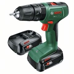  18-V-POWER FOR ALL-Akkusystem Bosch Akku-Zweigang-Schlagbohrschrauber EasyImpact 18V-40:2xAkkupack PBA 18V 2,0Ah W-B 12377561