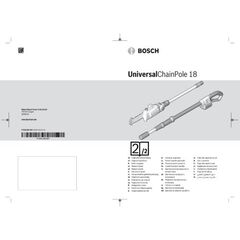  18-V-POWER FOR ALL-Akkusystem Bosch Akku-Teleskop-Hochentaster UniversalChainPole 18, Solo Version 12377583