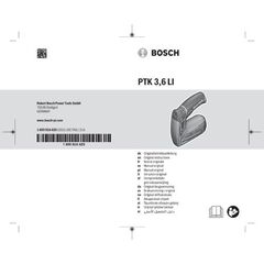  Akku-Geräte Kabelfreie Helfer für Haus und Garten Bosch Akku-Tacker PTK 3,6 LI 12377592