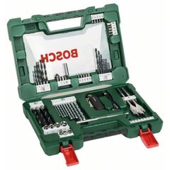  Bosch sonstiges Bosch V-Line Box, Bohrer- und Bit-Set, 68-tlg., Klappmesser, Magnetstab, Winkelschr. 12368765