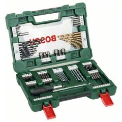  Bosch sonstiges Bosch V-Line Box, Bohrer- und Bit-Set, 91-tlg., Ratschen-Schraubendreher, Magnetstab 12368733