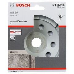  Bosch sonstiges Bosch Diamanttopfscheibe Standard for Concrete, 125 mm 12368806