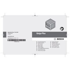  Nivelliergeräte Kreuzlinienlaser Bosch Kreuzlinien-Laser Quigo Plus 12377770