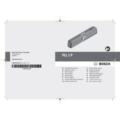  Nivelliergeräte Linienlaser Bosch Laser-Wasserwaage PLL 1 P 12377763