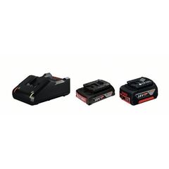  Bosch sonstiges Bosch Starter-Set: 1x GBA 18V 2,0Ah + 1x GBA 18V 4,0Ah + GAL 18V-40 12368769
