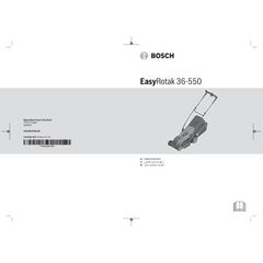  Rasenpflege Rasenmäher Bosch Akku-Rasenmäher EasyRotak 36-550, Solo Version, ohne Akku und Ladegerät 12377816