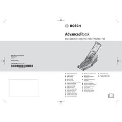  Rasenpflege Rasenmäher Bosch Rasenmäher AdvancedRotak 650, 1700 W, Schnitthöhe 20-80 mm, Schnittbreite 41cm 12377830