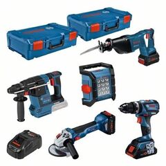  Profi-Sets Bosch 5-tlg. Set 18V: GSB + GWS + GBH + GSA + GLI + 3x ProCORE18V + GAL 12377787