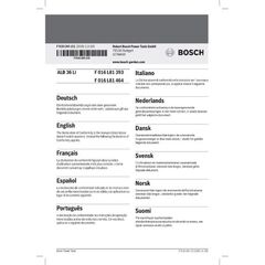  36V POWER FOR ALL-Akkusystem Bosch Akku-Laubbläser ALB 36 LI 12377802