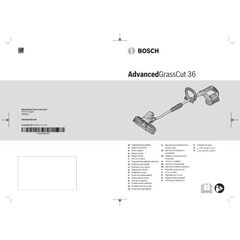  36V POWER FOR ALL-Akkusystem Bosch Akku-Rasentrimmer AdvancedGrassCut 36, mit 1 x 36V/2.0 Ah Lithium-Ionen-Akku 12377811