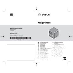  Nivelliergeräte Kreuzlinienlaser Bosch Kreuzlinien-Laser Quigo Green 12377777