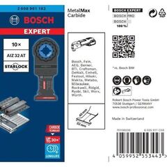  Bosch sonstiges Bosch Expert MetalMax AIZ 32 AIT Blatt für Multifunktionswerkzeuge, 40x32 mm, 10 Stk. 12368731