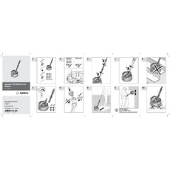  Aquatak Terrassenreiniger Bosch Multi-Flächenreiniger Aquasurf 280, Systemzubehör 12377968