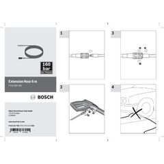  Aquatak Kits Bosch Reinigungs-Set für die Autowäsche, Systemzubehör 12377954