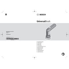  Akku-Geräte Kabelfreie Helfer für Haus und Garten Bosch Akku-Reinigungsbürste UniversalBrush 12377861