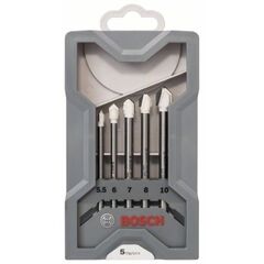  Bohrer-Sets CYL-9 SoftCeramic Bohrer-Sets Bosch 5-tlg. CYL-9 Ceramic Fliesenbohrer-Set, 5,5–10 mm, für Dreh- und Schlagbohrer 12370339