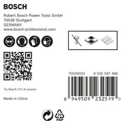  Bohrer-Sets EXPERT HEX-9 HardCeramic Bohrer-Sets Bosch EXPERT HEX-9 HardCeramic Dachziegel-Bohrer-Set, 6 mm, 5-tlg., für Dreh- und Schlagbohrer 12370338