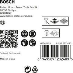  Fliesenbohrer EXPERT HEX-9 HardCeramic Bohrer-Sets Bosch EXPERT HEX-9 HardCeramic Bohrer Mixed Set, 6 mm, 5-tlg., für Dreh- und Schlagbohrer 12370335
