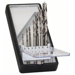 Holzspiralbohrer-Sets mit Sechskantschaft, Robust Line Bosch 7-tlg. Holzspiralbohrer-Set, Robust Line, Sechskantschaft, 2–8 mm, für Dreh- und Schlagbohrer 12370677