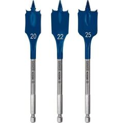  EXPERT SelfCut Speed Flachfräsbohrer-Sets Bosch EXPERT SelfCut Speed Flachfräsbohrer-Set, 20/22/25 mm, 3-tlg., für Bohrmaschinen 12370669