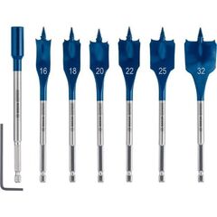  EXPERT SelfCut Speed Flachfräsbohrer-Sets Bosch EXPERT SelfCut Speed Flachfräsbohrer-Set, 16/18/20/22/25/32 mm, 7-tlg., für Bohrmaschinen 12370672