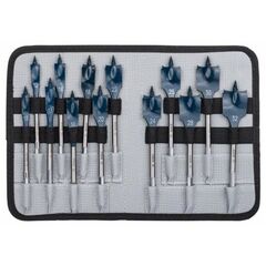  Flachfräsbohrer-Sets SelfCut Speed Bosch 13-tlg. Flachfräsbohrer-Set, SelfCut Speed, 10–32 mm, für Dreh- und Schlagbohrer 12370688