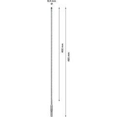  EXPERT SDS plus-7X Hammerbohrer Bosch EXPERT SDS-plus-7X Hammerbohrer, 6 x 400 x 465 mm, für Bohrhämmer 12370792