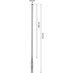  EXPERT SDS plus-7X Hammerbohrer Bosch EXPERT SDS-plus-7X Hammerbohrer, 6,5 x 250 x 315 mm, für Bohrhämmer 12370739