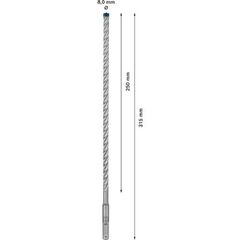  EXPERT SDS plus-7X Hammerbohrer Bosch EXPERT SDS-plus-7X Hammerbohrer, 8 x 250 x 315 mm, für Bohrhämmer 12370822