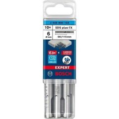  EXPERT SDS plus-7X Hammerbohrer Bosch EXPERT SDS-plus-7X Hammerbohrer, 6 x 50 x 115 mm, 10-tlg., für Bohrhämmer 12370724