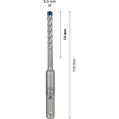  EXPERT SDS plus-7X Hammerbohrer Bosch EXPERT SDS-plus-7X Hammerbohrer, 6 x 50 x 115 mm, 10-tlg., für Bohrhämmer 12370724