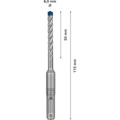  EXPERT SDS plus-7X Hammerbohrer Bosch EXPERT SDS-plus-7X Hammerbohrer, 6 x 50 x 115 mm, 30-tlg., für Bohrhämmer 12370727