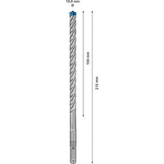  EXPERT SDS plus-7X Hammerbohrer Bosch EXPERT SDS-plus-7X Hammerbohrer, 10 x 150 x 215 mm, 30-tlg., für Bohrhämmer 12370757