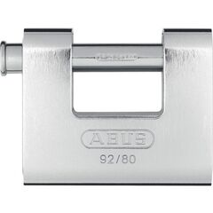  Stahl VHS Abus Vorhangschloss MoNeinbloc 92/80 B/DFNLI 12347084