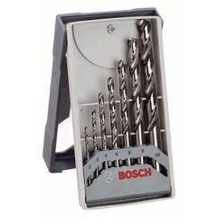  HSS-G DIN 338 Metallbohrer-Sets Bosch 7-tlg. Metallbohrer-Set Mini-X-Line HSS-G, 135°, 2–10 mm, für Bohrmaschinen 12372087