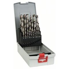 HSS-G DIN 338 Metallbohrer-Sets Bosch 25-tlg. HSS-G ProBox Metallbohrer-Set, DIN 338, 135°, 1–13 mm, für Bohrmaschinen 12372088