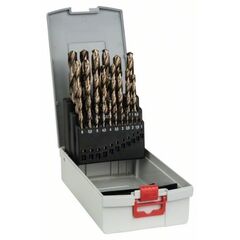  HSS-Co Metallbohrer-Sets DIN338 Bosch 25-tlg. ProBox Metallbohrer-Set HSS-Co, DIN 338 (Kobaltlegierung), 1–13 mm, für Bohrmaschinen 12372100