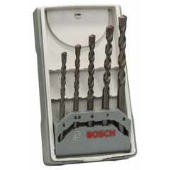  CYL-3 Concrete Bohrer-Sets Bosch 5-tlg. CYL-3 Betonbohrer-Set, 5–8 mm, für Dreh- und Schlagbohrer 12371446