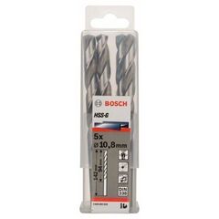  HSS-G DIN 338 Metallbohrer Bosch Metallbohrer HSS-G, DIN 338, für Bohrmaschinen 12371555