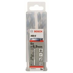  HSS-G DIN 338 Metallbohrer Bosch Metallbohrer HSS-G, DIN 338, für Bohrmaschinen 12371585