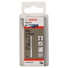  HSS-Co Metallbohrer DIN338 Bosch Metallbohrer HSS-Co, DIN 338, für Bohrmaschinen 12371712