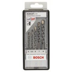  Bohrer-Sets CYL-3 Concrete Bohrer-Sets, Robust Line Bosch 5-tlg. CYL-3 Betonbohrer-Set, Robust Line, 5–8 mm, für Dreh- und Schlagbohrer 12371441