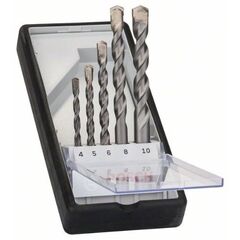  CYL-3 Concrete Bohrer-Sets, Robust Line Bosch 5-tlg. CYL-3 Betonbohrer-Set, Robust Line, 4–10 mm, für Dreh- und Schlagbohrer 12371442