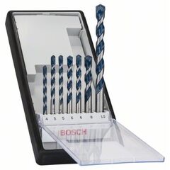  CYL-5 Concrete Bohrer-Sets Bosch 7-tlg. CYL-5 Betonbohrer-Set, Robust Line, 4–10 mm, für Dreh- und Schlagbohrer 12371437