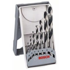  HSS PointTeQ Spiralbohrer-Sets mit Sechskantschaft Bosch HSS-Spiralbohrer-Set, PointTeQ, 7-tlg., Mini-X-Line, 2–8 mm, für Bohrmaschinen 12372110